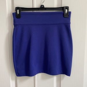 Silence + noise Skirt in Blue/Purple | XS